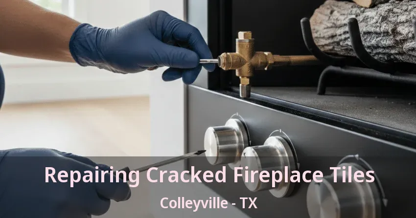 Repairing Cracked Fireplace Tiles Colleyville - TX